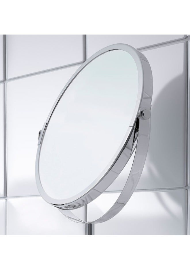 أيكيا مرآة مزدوجة الجوانب قابلة للدوران 360 درجة - انعكاس واضح ومكبر، تصميم أنيق من الفولاذ المقاوم للصدأ للاستخدام المنزلي - Image 4